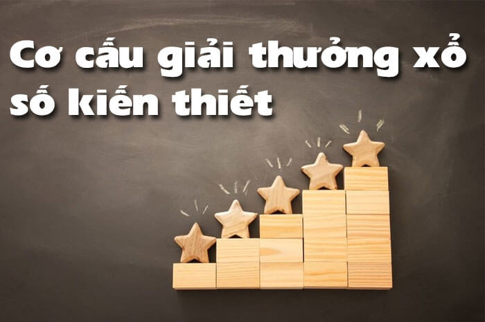 Cơ cấu giá trị giải thưởng xổ số kiến thiết truyền thống